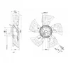 Осевой вентилятор ebmpapst A4D300AS3416