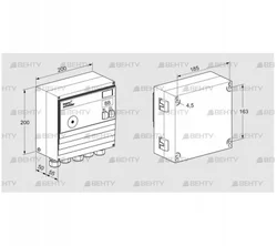 BCU480-10/10/2L5W1GB (88612052) Блок управления горением Kromschroder