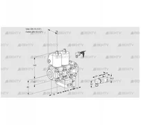 VCG1E15R/15R05NGEVWL/PPPP/2--2 (88100353) Клапан с регулятором соотношения Kromschroder