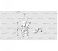 VAD125R/NW-50A (88031185) Газовый клапан с регулятором давления Kromschroder