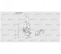 VAG1-/15R/NWBE (88000353) Газовый клапан с регулятором соотношения Kromschroder