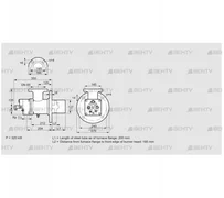 BIO 125KD-200/185-(23)E (84099868) Газовая горелка Kromschroder