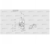 VAD1-/15R/NW-100B (88024777) Газовый клапан с регулятором давления Kromschroder