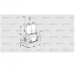 VCS8T100A05NNQSLB/PPPP/PPPP (88204361) Сдвоенный газовый клапан Kromschroder