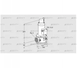 VR 50R01LT33D (85248700) Воздушный электромагнитный клапан Kromschroder