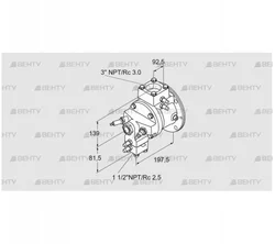 TJ28.0100-A2AMSCNC4E2XAB0 (85401361) Газовая горелка Kromschroder