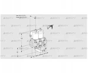 VCD1E15R/15R05ND-100WL/PPPP/PPPP (88106793) Регулятор давления Kromschroder