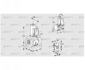 VAS6T65A05NQGRE/23/B- (88202629) Газовый клапан Kromschroder