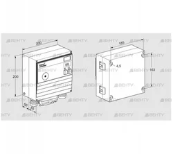 BCU460-5/1LW1GBP (88612535) Блок управления горением Kromschroder