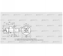 BIO 65KD-350/335-(85)E (84014346) Газовая горелка Kromschroder