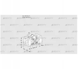 VFC350/50F05-25PPMM (88302994) Регулирующий клапан Kromschroder