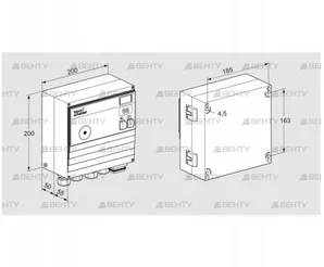 BCU460-5/1LW3GBS2B1/1 (88610236) Блок управления горением Kromschroder