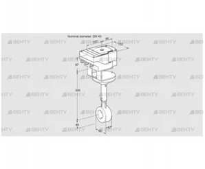 IBHR40Z01A/20-30W3TR10 (88303527) Дроссельная заслонка Kromschroder