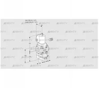 VAD240R/NWGL-50A (88012540) Газовый клапан с регулятором давления Kromschroder