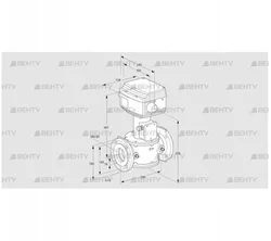 RVS 65/LF03W60E-6 (86060315) Регулирующий клапан Kromschroder