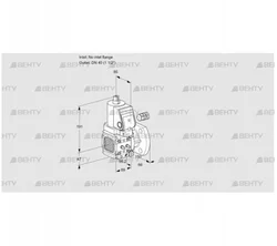 VAS2-/40F/NWSR (88011712) Газовый клапан Kromschroder