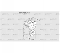 IBGF80/50Z05/20-30W3TR10 (88300726) Дроссельная заслонка Kromschroder