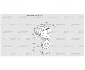 IBGF80Z05/20-60Q3E (88302502) Дроссельная заслонка Kromschroder