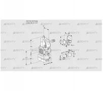 VAD1-/15R/NW-100B (88001223) Газовый клапан с регулятором давления Kromschroder