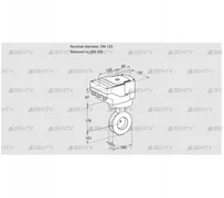 IBAF125/100Z05/20-60W3T (88302153) Дроссельная заслонка Kromschroder