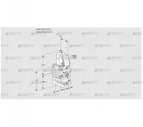 VAV120R/NWAK (88006903) Газовый клапан с регулятором соотношения Kromschroder