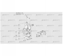 VAD240R/NW-100A (88017792) Газовый клапан с регулятором давления Kromschroder