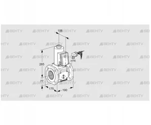 VAS665F05NWB/PP/PP (88203048) Газовый клапан Kromschroder