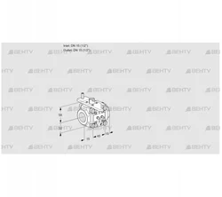 VFC115/15R05-15MMPP (88300420) Регулирующий клапан Kromschroder