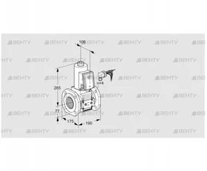 VAS665F05NWE/PP/PP (88203450) Газовый клапан Kromschroder