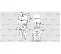 IDR100Z03D100AU/50-30W20TR10 (88303559) Дроссельная заслонка Kromschroder