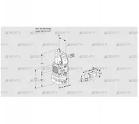 VAD1-/15R/NW-50B (88010735) Газовый клапан с регулятором давления Kromschroder