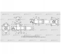 BIC 125HBL-200/235-(9)E (84034031) Газовая горелка Kromschroder