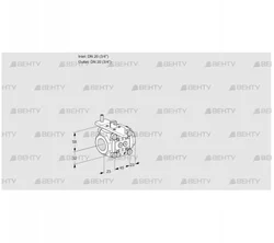 VFC120/20R05-08PPMM (88301273) Регулирующий клапан Kromschroder