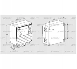 BCU460-3/1W2GBP (88611401) Блок управления горением Kromschroder