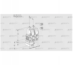 VCD1E15R/15R05FD-50NWR3/PPPP/PPPP (88106533) Регулятор давления Kromschroder