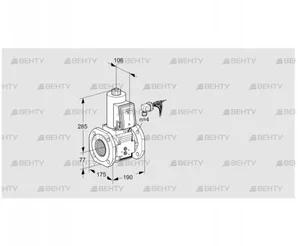 VAS665F05NQB/PP/PP (88203920) Газовый клапан Kromschroder