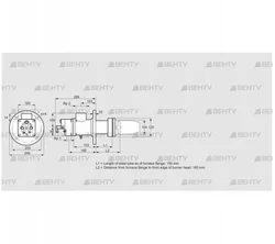 BIC 100HB-150/185-(37E)E (84199004) Газовая горелка Kromschroder