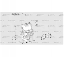 VCD1E20R/20R05D-25NQL3/PPPP/2-PP (88101466) Регулятор давления Kromschroder