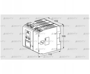 BCU570QC0F2U0K1-E (88660725) Блок управления горением Kromschroder