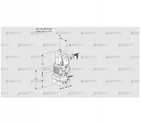 VAG1-/15R/NQBE (88015459) Газовый клапан с регулятором соотношения Kromschroder