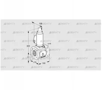 VAS6T65A05LQGLB/PP/MM (88203800) Газовый клапан Kromschroder