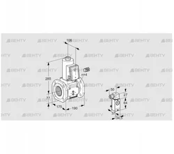 VAS665F05NW3B/P2/PP (88204936) Газовый клапан Kromschroder