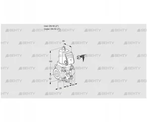 VAN250R/NW (88021176) Сбросной газовый клапан Kromschroder