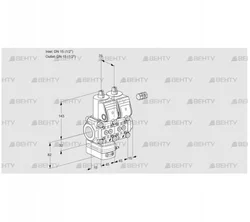 VCD1E15R/15R05D-100NQR/PPPP/PPPP (88103299) Регулятор давления Kromschroder