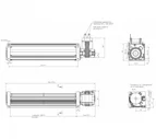 Тангенциальный вентилятор ebmpapst QL3/2000A2-2112LH-447cn