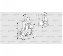 VCS665F05NLKR3E/PPZ-/PPPP (88206510) Сдвоенный газовый клапан Kromschroder