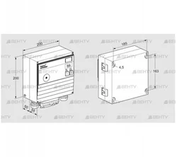 BCU460-5/1W1GBP (88611020) Блок управления горением Kromschroder