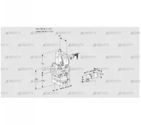 VAD240R/NW-50A (88033127) Газовый клапан с регулятором давления Kromschroder