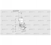 VAG1T-/15N/NQSLBK (88032762) Газовый клапан с регулятором соотношения Kromschroder