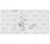 VAD1-/25R/NWGR-100A (88020761) Газовый клапан с регулятором давления Kromschroder